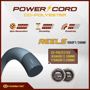 Soft Polyester Tennis String Reels - Power Cord