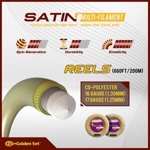 Satin Reels (360ft/110m) - $70.49 USD